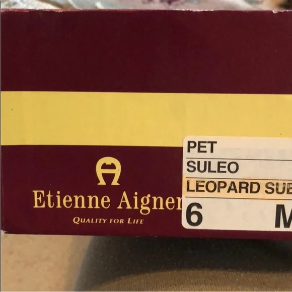 Etienne Aigner Leopard Heels - Picture 7 of 7